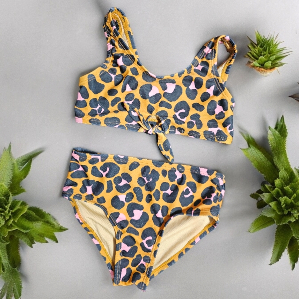 Girls Leopard Bikini